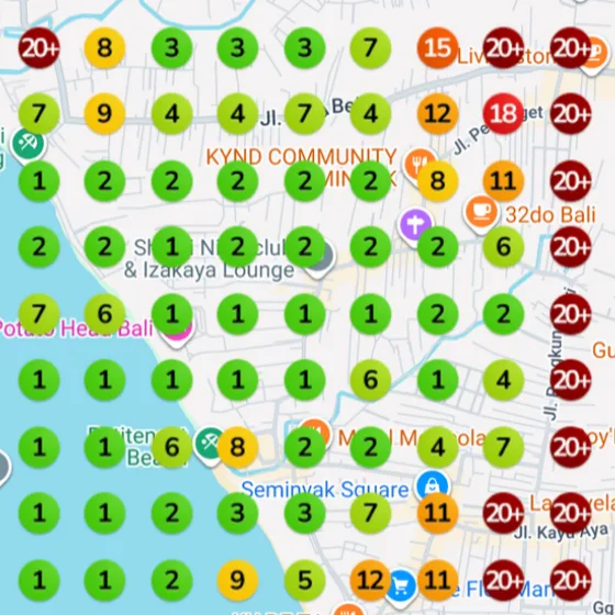 Fu House Google Maps rankings for "restaurant" after (5 months)